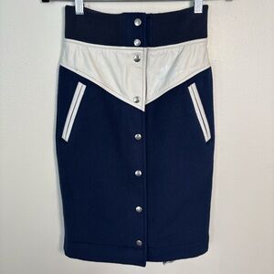 Nike x Sacai Wool Varsity Pencil Skirt